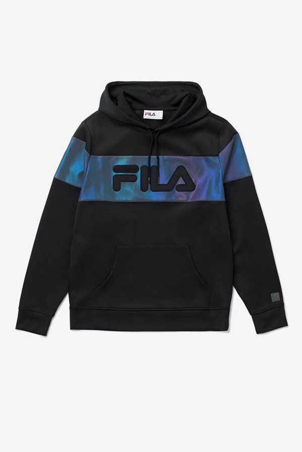 Fila Mikiny Panske Čierne - Lando Pullover Vypredaj - Slovakia 17485-JZDV